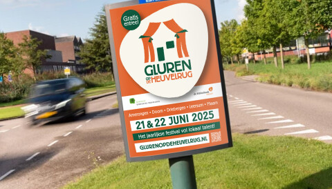 Gluren groot